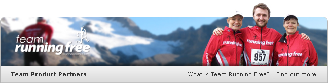 Team Running Free Partners - Want to Join Team Running Free? Find out more