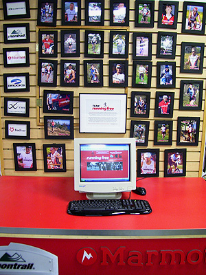 Team Running Free Kiosk