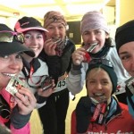 My girls and I with our Chilly medals