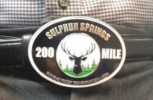 200 miler belt buckle