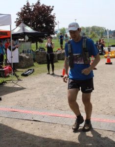 Finish Line of the 200 mile race