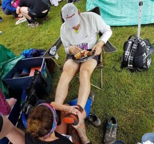 Foot Massage for tired feet