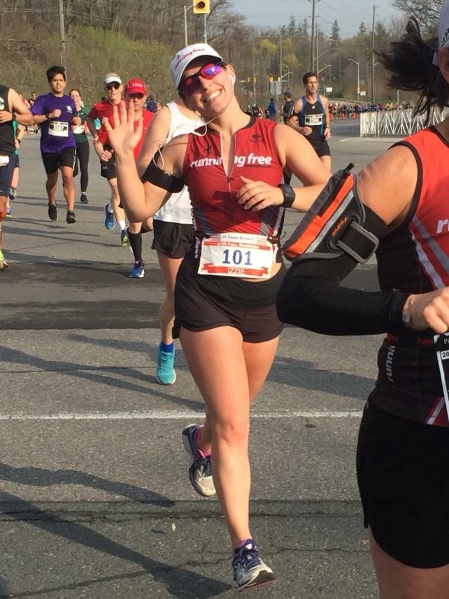 Team Running Free athlete