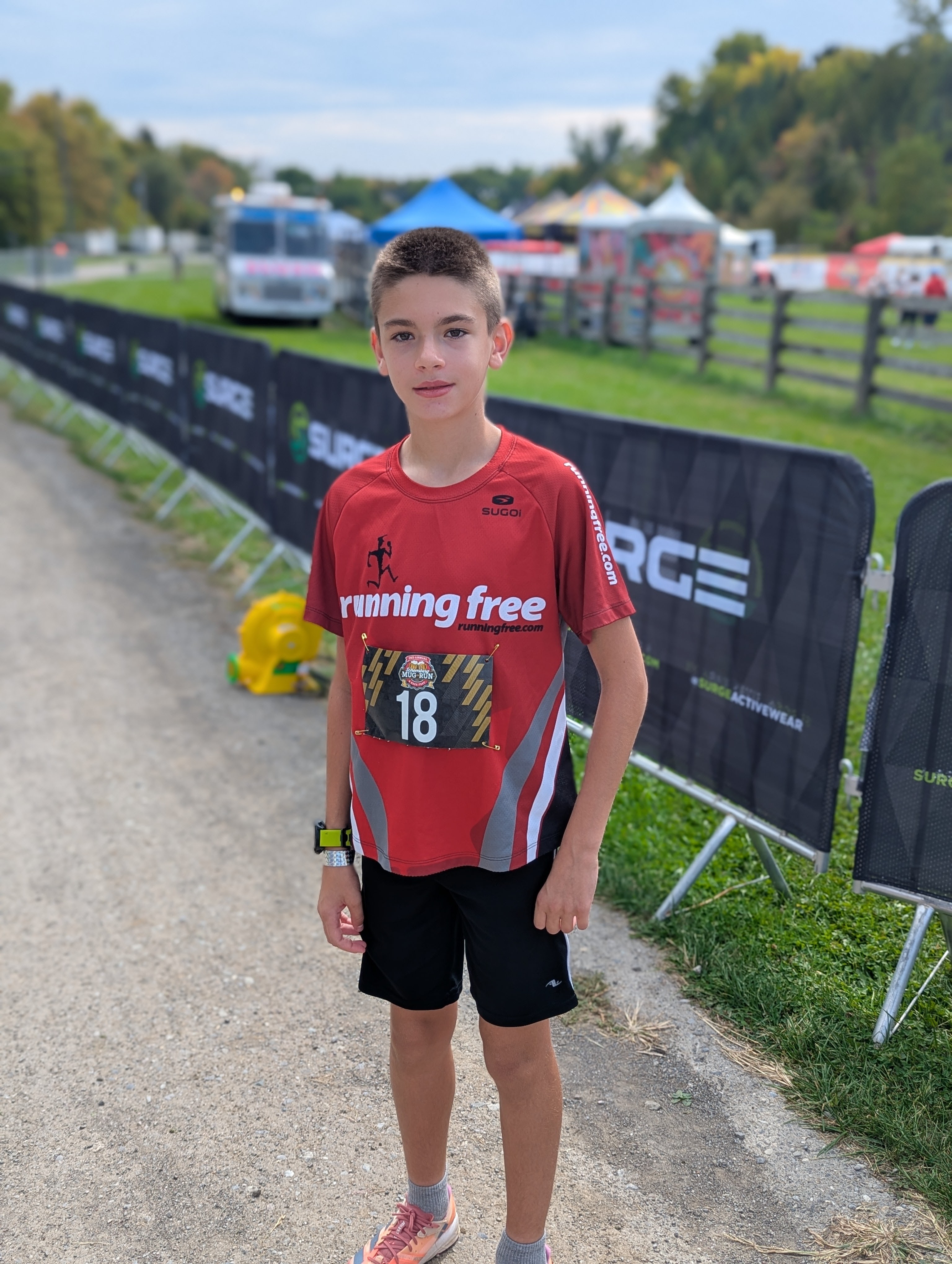 Team Running Free athlete