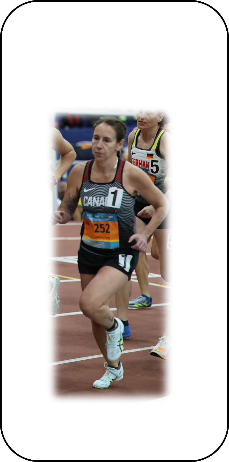 Team Running Free athlete