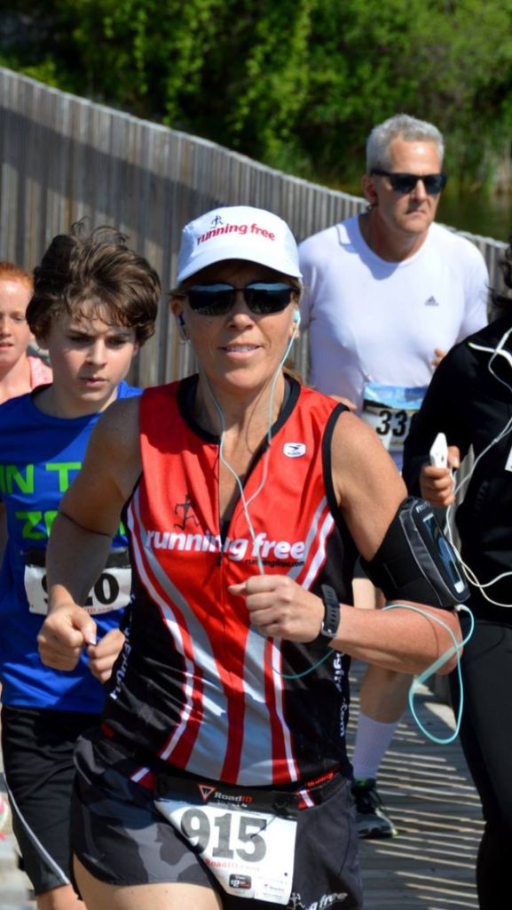 Team Running Free athlete