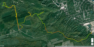 Snowshoe Raid GPS Track