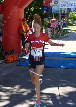Team Running Free athlete