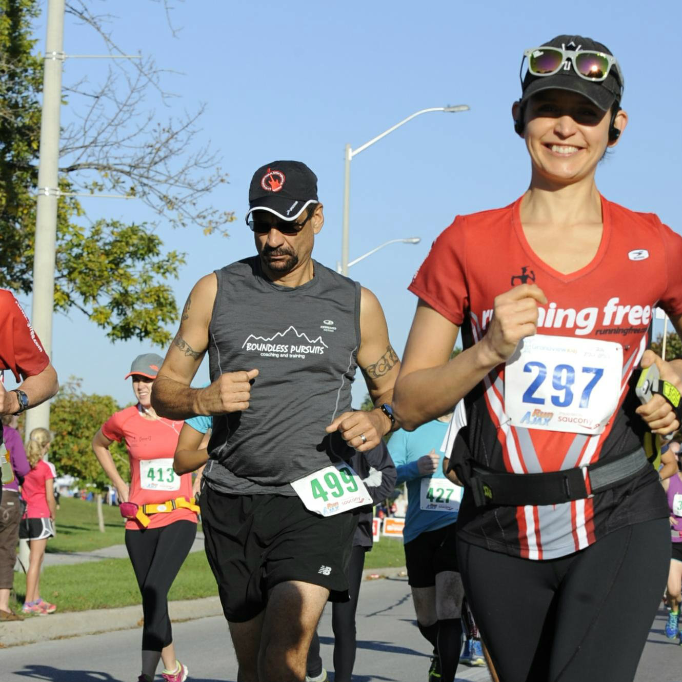 Team Running Free athlete